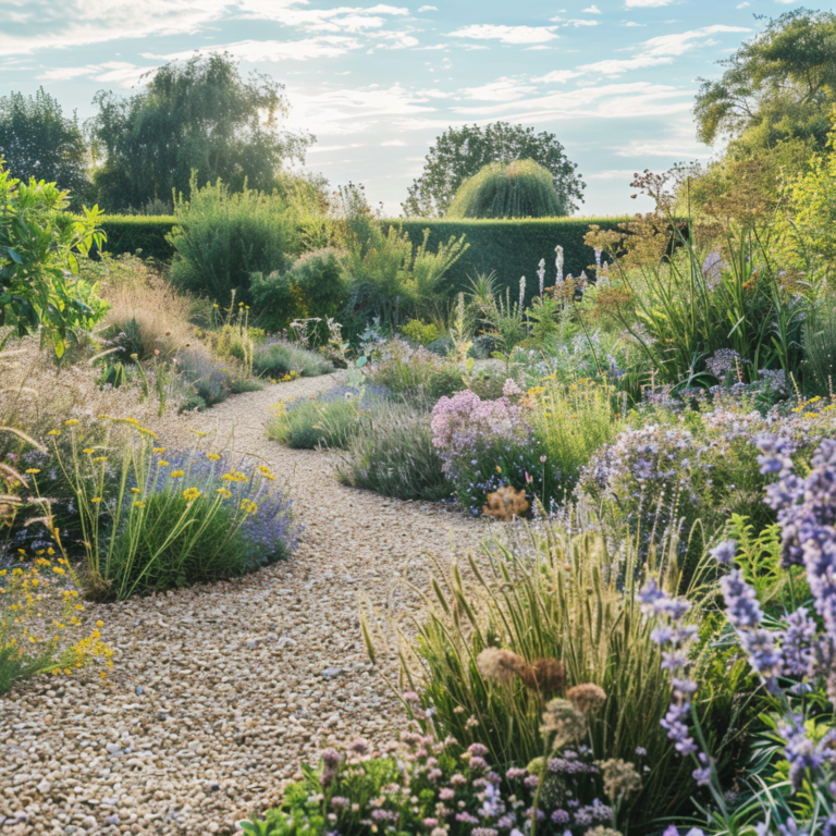 Jardin sur gravier mineral - gravel garden (7)