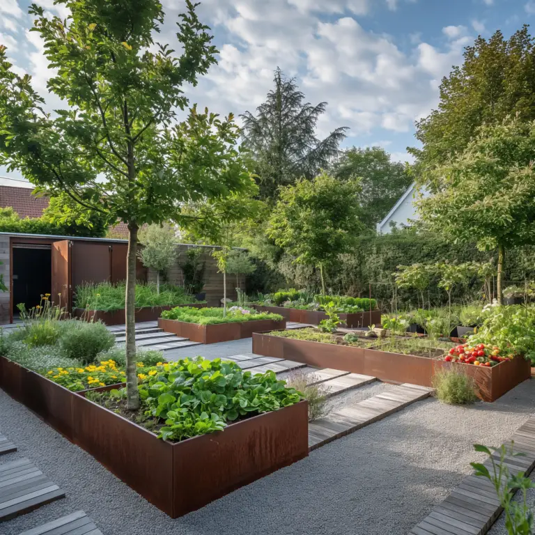 aménagement jardin potager, nourricier, verger, architecte paysagiste (6)